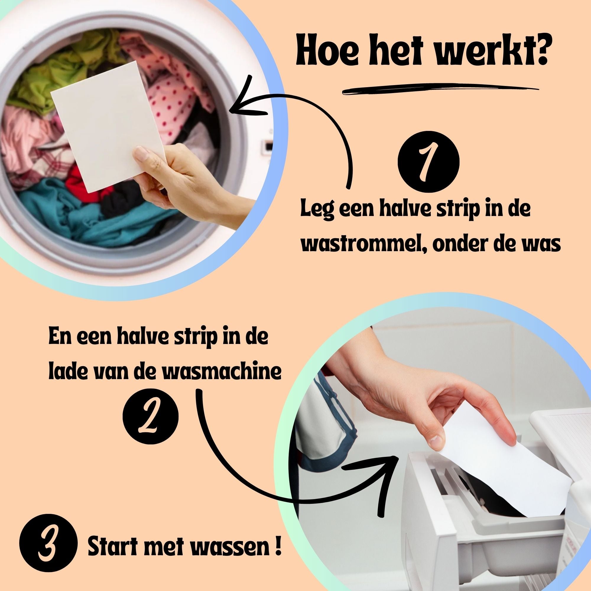 DUO Voordeelpakket Wasstrips - Wasmiddeldoekjes