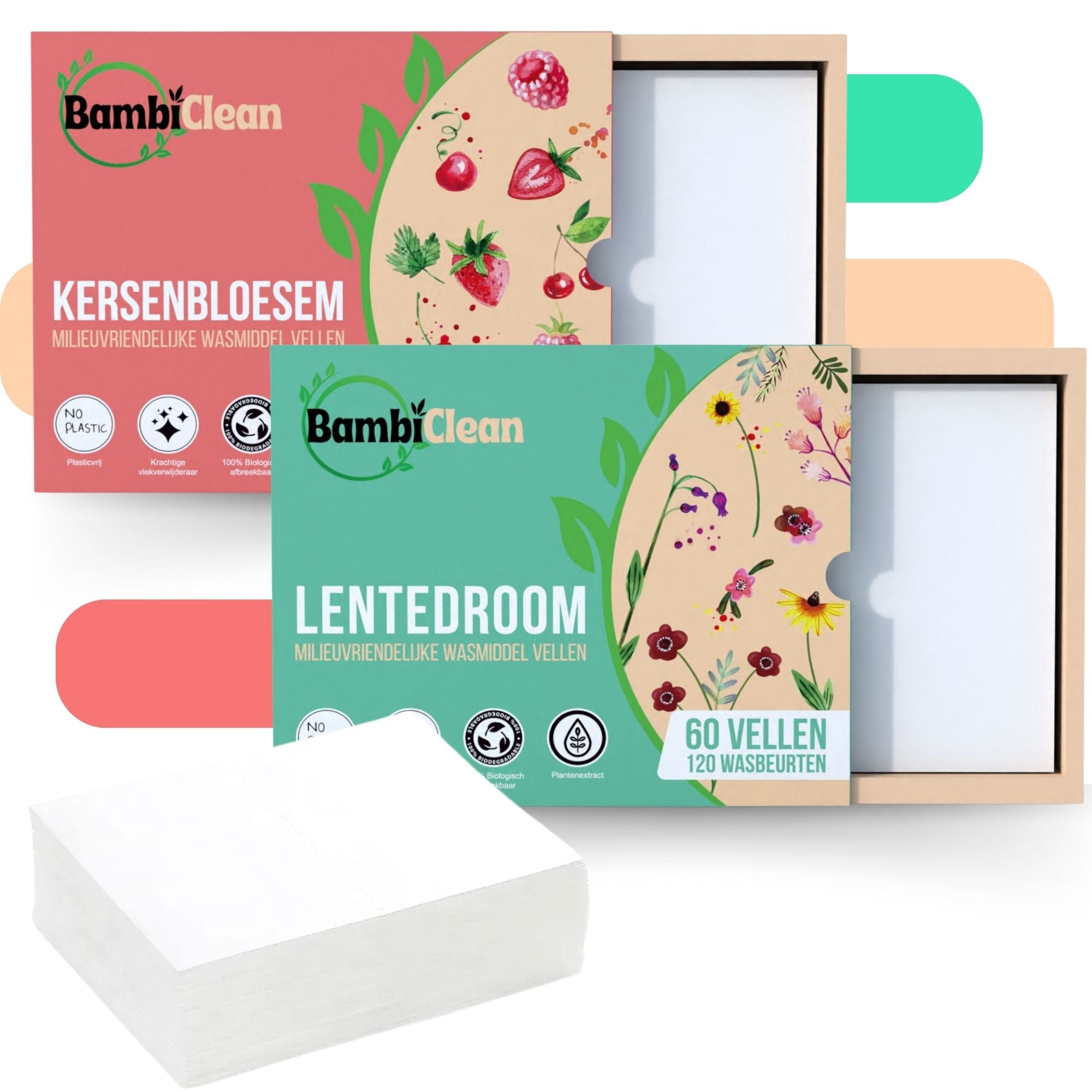 DUO Voordeelpakket Wasstrips - Wasmiddeldoekjes