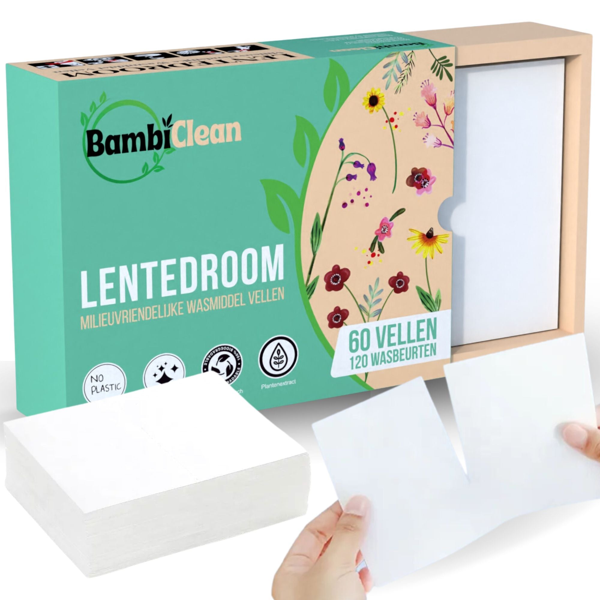 Lentedroom Wasstrips - Wasmiddeldoekjes